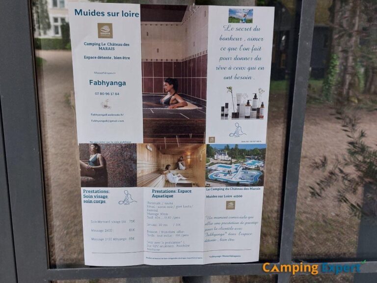 Camping Chateau des Marais Spa Wellness