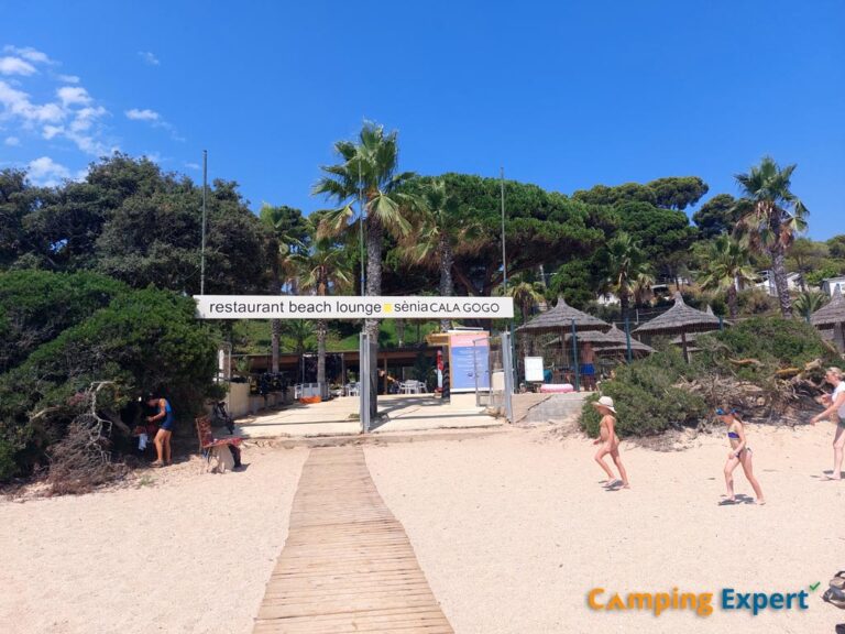 Restaurant Beach Bar Lounge van Camping Cala Gogo