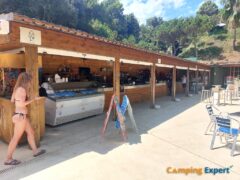 Restaurant Beach Bar Lounge of Camping Cala Gogo