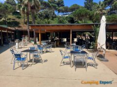 Restaurant Beach Bar Lounge of Camping Cala Gogo