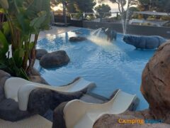 Children's pool with slides at Camping Cala Gogo