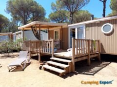 Mobilheim auf Camping Cypsela