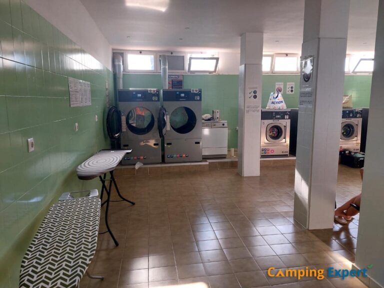 Wasmachines op Camping Cypsela
