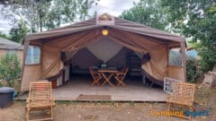 Eurocamp Safari tent Camping Domaine de la Yole