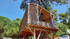 Homair Cabane Tree House Camping Domaine de la Yole