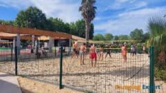 Beach Volleybal Camping Domaine de la Yole