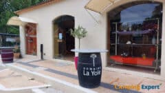 Wine store at Camping Domaine de la Yole
