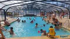 Indoor swimming pool Camping Domaine de la Yole