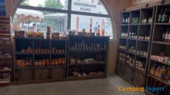 Entrance supermarket & bazaar - local products