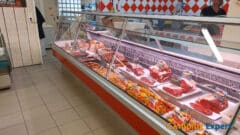 Supermarket butcher