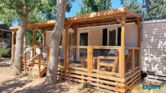 Camping Le Serignan Plage - Roan - Mobile home Comfort Plus Lounge