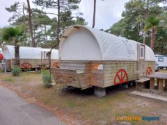 Camping Le Vieux Port Accommodatie Tent Western 4p