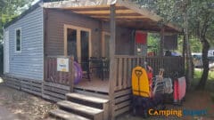 Camping Les Mediterranees Nouvelle Floride accommodaties - Homair Comfort 6p