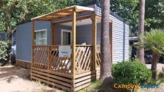 Campingplatz Les Mediterranees Nouvelle Floride Unterkünfte - Homair Comfort XL