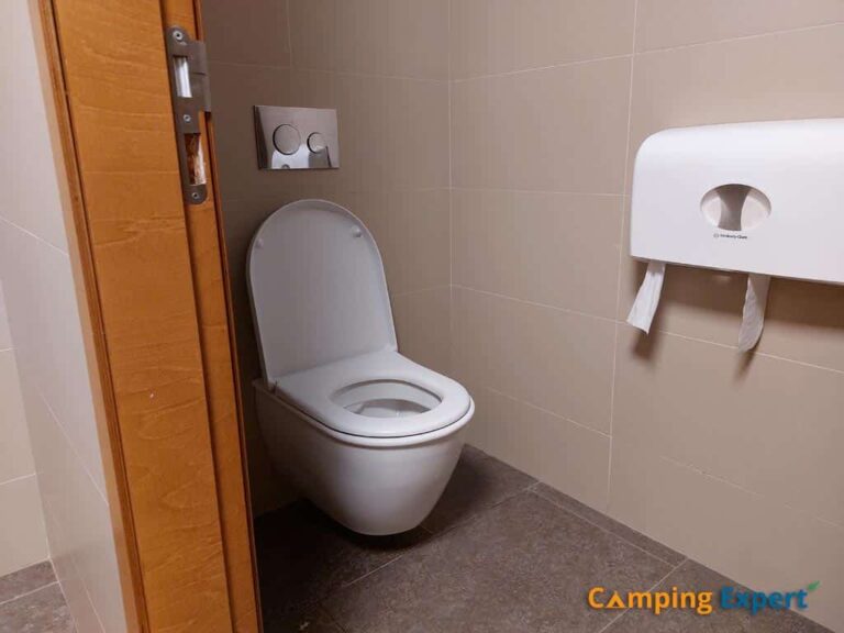 Toiletten Camping Playa Montroig