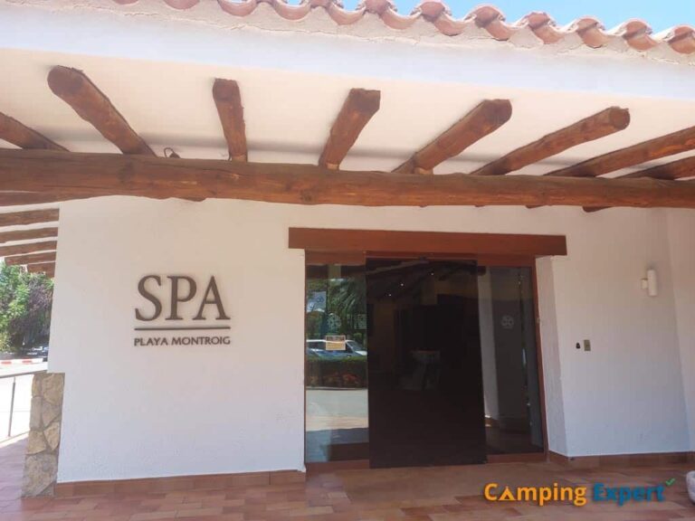 Spa en Wellness Center op Camping Playa Montroig