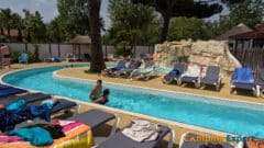 Stroomversnelling zwembad camping Charlemagne