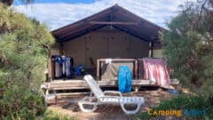 Sunlodge safari tent Camping Les Sablons
