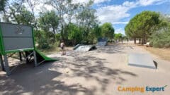 Skate park Camping Les Sablons