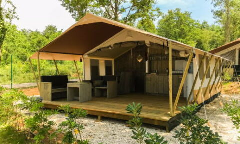 Camping Bijela Uvela glamping safari tent