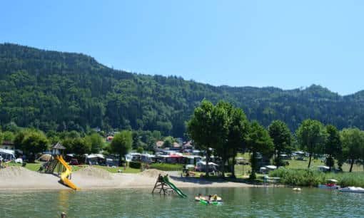 Camping Ossiacher See meer