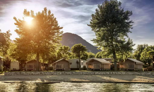 Camping Village Conca D'oro uitzicht
