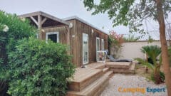 Camping Domaine de la Dragonniere - huuraccommodatie Cottage Luxe Taos Premium