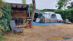 Camping Domaine de la Dragonniere kampeerplek Prestige