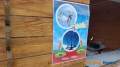 Camping Domaine de la Dragonniere bungee trampoline prijslijst