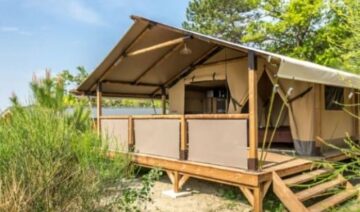Camping Ludo glamping lodge tent