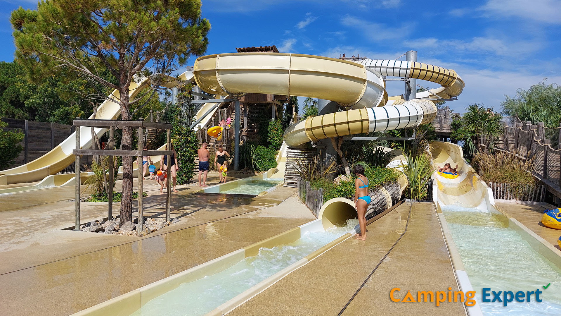 Camping Languedoc-Roussillon am Meer - camping La Sérignan Plage