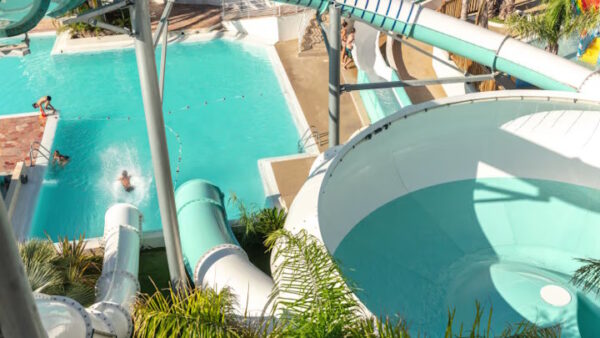 Camping La Baume La Palmeraie - glijbanen